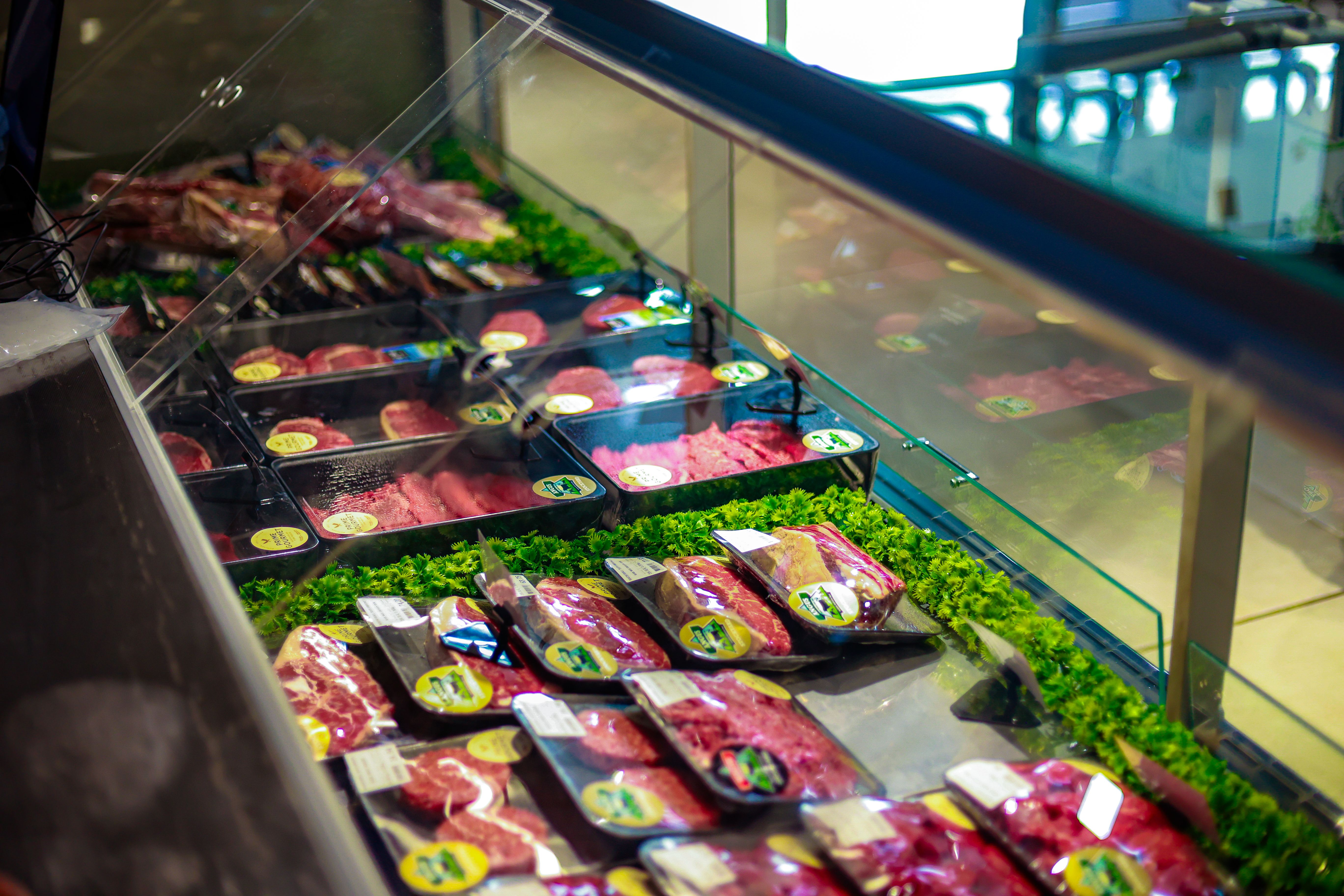 Prime Gourmet premium meat counter display
